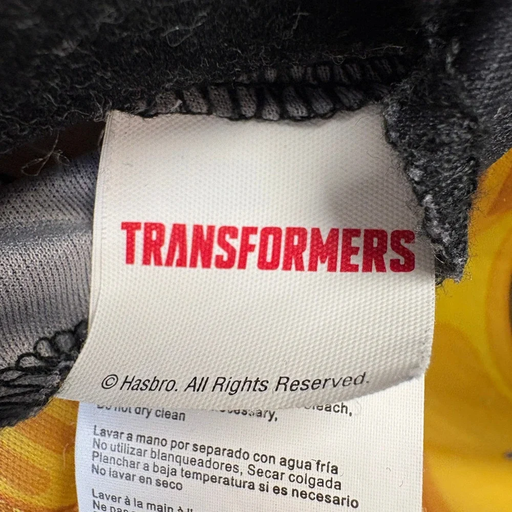 Disguise Transformers Bumblebee Costume Jumpsuit Kids Size S P 4-6 - Picture 2 of 15